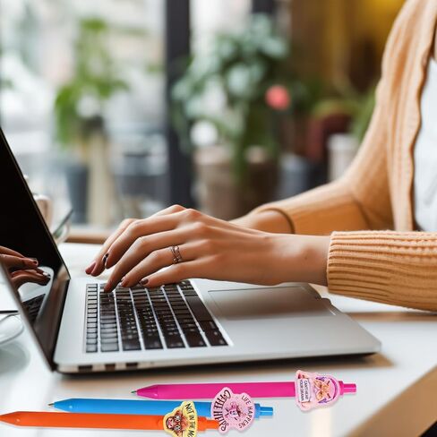 يتوهم الأرض أقلام مضحكة لطيف الساخرة أقسم الأقلام الهجومية قلم مضحك مع أقوال للبالغين زميل العمل المعلم ممرضة مكتب تفضل عطلة عيد الميلاد هدية لوازم 8 قطع in Saudi Arabia