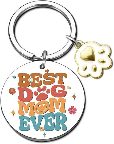 Dad Birthday Keychain For Dad Best Dog Dad Gifts Meaningful Funny Christmas Thanksgiving Birthday Gift For Men Cute Present From Daughter Son Dog Lovers Gifts For Women Men in Saudi Arabia