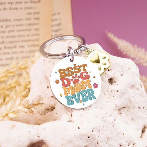Dad Birthday Keychain For Dad Best Dog Dad Gifts Meaningful Funny Christmas Thanksgiving Birthday Gift For Men Cute Present From Daughter Son Dog Lovers Gifts For Women Men in Saudi Arabia
