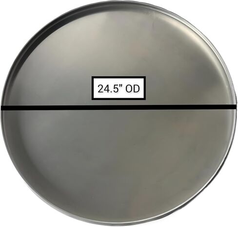 24.5-Inch Aluminum End Cap, 0.125 Gauge, Compatible with Kenworth Trucks, Made in USA, FTA-TE-24.5KW in Saudi Arabia