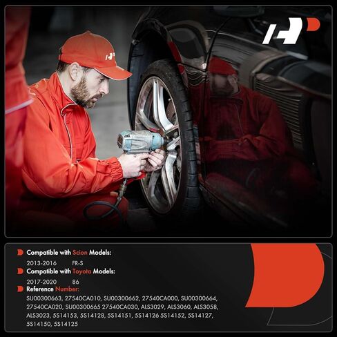 A-Premium 4PCS Front & Rear ABS Wheel Speed Sensor Compatible with Scion, Toyota Models - FR-S FRS 2013-2016, 86 2017-2020 in Saudi Arabia