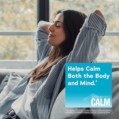 تهدئة الحيوية الطبيعية، جليسينات المغنيسيوم يدعم صحة العظام والعضلات والقلب والأعصاب، غير معدل وراثيًا، نباتي، خالي من الغلوتين، 180 قيراط in Kuwait