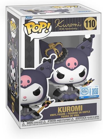 Funko Pop! Animation: Hello Kitty - Kuromi in Royal Outfit 20th Anniversary Limited Edition Exclusive Vinyl Figure Collectibles Bundled with Box Protector in Saudi Arabia