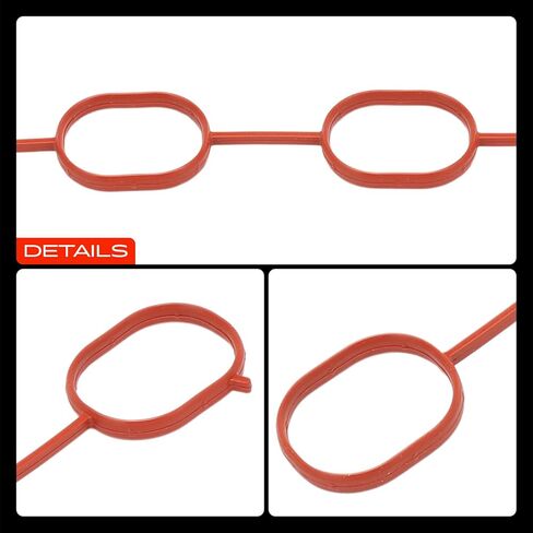 A-Premium Engine Manifold Seal Gasket Set Compatible with Hyundai Elantra 2017-2020, Sonata, Accent, Tucson, Veloster, Kona, Elantra GT & Kia Soul, Optima, Forte, Rio, Seltos, Forte Koup, Forte5 in Saudi Arabia