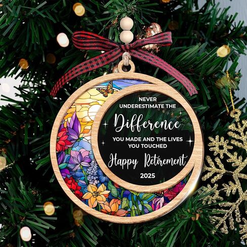 Retirement Gift for Woman, Best Retirement Gifts for Women 2024 - Best Gifts for Retirement, Retired Gifts for Women, Happy Retirement Gifts - Cool Retirement Gifts, Retirement Ornament for Women 2024 in Saudi Arabia
