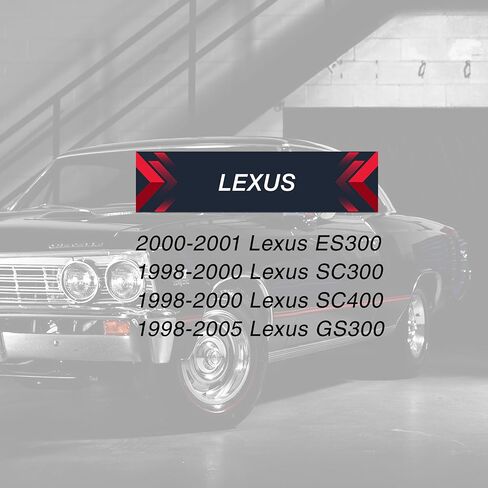 2X مفتاح التحكم عن بعد للدخول بدون مفتاح فوب 3 أزرار لـ 1998 1999 2000 2001 2002 2003 2004 2005 لكزس ES300 SC300 SC400 GS300 (HYQ1512V، شريحة 4C، شفرة طويلة) in Kuwait