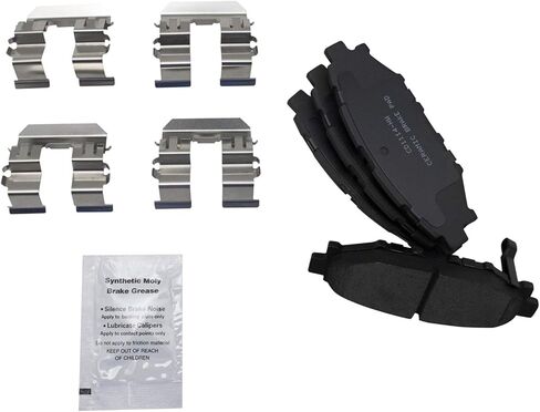 TRQ Front and Rear Performance Brake Pad & Rotor Kit Brake Chemical Kit Brake Pads Brake Rotors Set Ceramic Premium G-Coated Compatible with 2006-2009 Subaru Legacy 2005-2009 Outback in Saudi Arabia