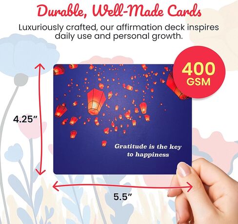 HALD Positive Affirmation Cards with Mindfulness Exercises, Inspirational Tools for Everyone, Motivational Items, Self Care Gifts for Women, Men & the Youth, 60 Transformative Affirmation Cards in Saudi Arabia