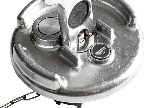 Keyed Alike Pair of Locking Lever Style Diesel Fuel Caps for Peterbilt in Saudi Arabia