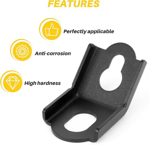 PSLER Tie Down Brackets Hooks for Maverick X3 Max, MAX RS RR DS Turbo 2017 2018 2019 2020 2021 2022 2023 2024 (4pcs), Black in Saudi Arabia