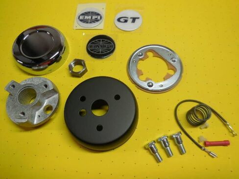 Steering Wheel Adapter, for Beetle & Ghia 60-74 To 3 Bolt, Compatible with Dune Buggy in Saudi Arabia