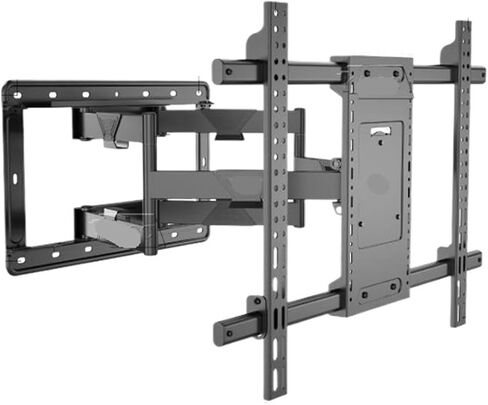 Ultra-thin TV hanger 85 86 90 98 inch telescopic rotating built-in bracket H10 in Saudi Arabia