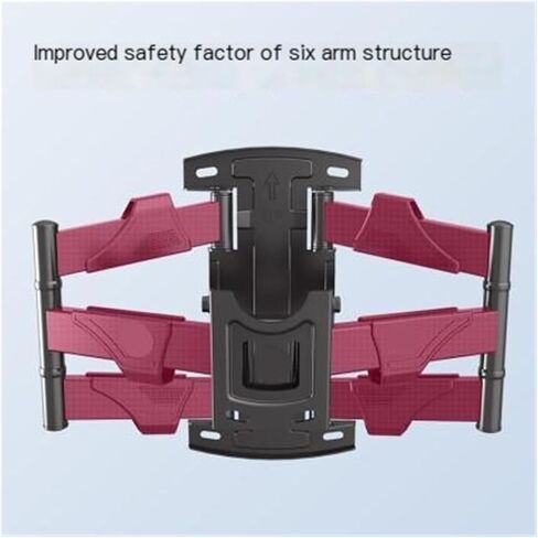 757-L400 TV hanging telescopic bracket left and right rotating bracket stretch wall hanging bracket 32-70 inches in Saudi Arabia