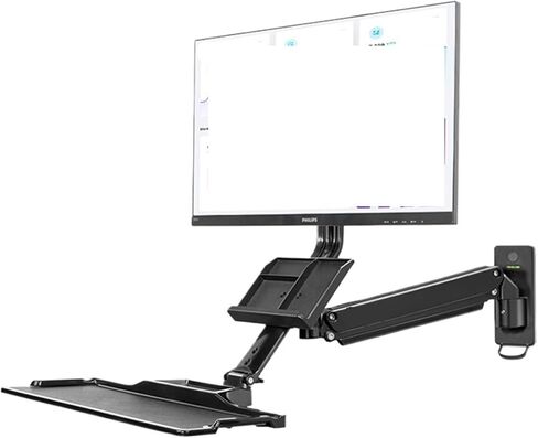 Workbench monitor stand wall-mounted with keyboard bracket standing MC32/MB32 in Saudi Arabia