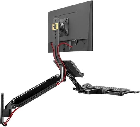 Workbench monitor stand wall-mounted with keyboard bracket standing MC32/MB32 in Saudi Arabia