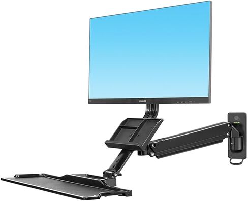 Workbench monitor stand wall-mounted with keyboard bracket standing MC32/MB32 in Saudi Arabia