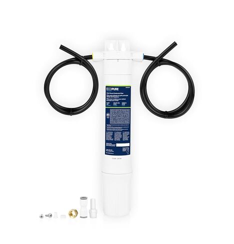 EcoPure EPWPRF Premium Main Faucet Drinking Water Replacement Filter, White, 1 Count (Pack of 1) in Saudi Arabia