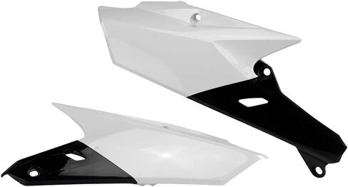 Acerbis Side Panels White/Black for Yamaha YZ450F 2014-2017 in Saudi Arabia