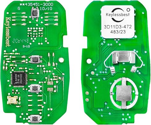 2 Keylessbest Replacement for 2021 2022 2023 2024 Chevrolet Trailblazer Blazer Traverse Trax Key Fob Remote Control HYQ4ES 3 Buttons 434MHz in Saudi Arabia