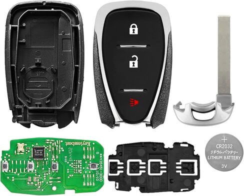 2 Keylessbest Replacement for 2021 2022 2023 2024 Chevrolet Trailblazer Blazer Traverse Trax Key Fob Remote Control HYQ4ES 3 Buttons 434MHz in Saudi Arabia