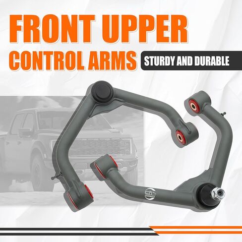 Front Upper Control Arms with Ball Joint for 2005-2024 Toyota Tacoma & Hilux & Fortuner,2-4" Lift Tubular Control Arms Replacement OEM Arms in Kuwait