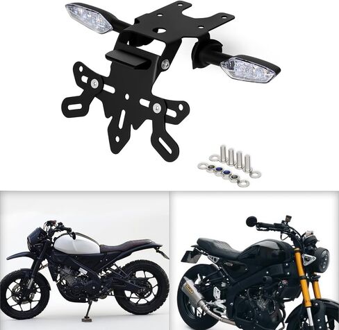 XSR155 Fender Eliminator Kit - Tail Tidy Compatible with 2019-2025 XSR 155 - License Plate Bracket Mount Holder Tail Light with Stock & Aftermarket Turn Signal (Clear) in Saudi Arabia