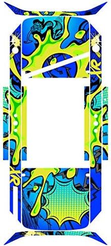Graphics for OneWheel Plus XR, Zany Blue Design, Rail and Fender Decals only, Earth SURF Designs by Senge Graphics Inc. in Saudi Arabia