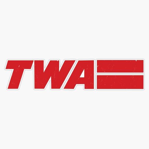 Magnet Twa - ملصق فينيل مغناطيسي بشعار عتيق مقاس 5 بوصات in Kuwait