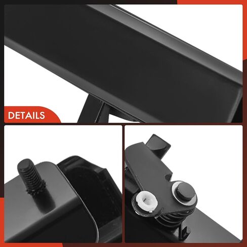 A-Premium Tailgate Handle Liftgate Latch Handle Compatible with Chevrolet Astro 1992-2005 & GMC Safari 1992-2005, Smooth Black in Saudi Arabia