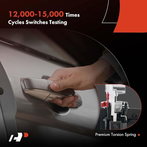 مقبض باب خارجي من جانب الركاب الأمامي الأيمن A-Premium متوافق مع Honda CR-V CRV 2002 2003 2004 2005 2006، أسود أملس، استبدال # 72140-S9A-003، 72140-S9A-J01ZD in Saudi Arabia