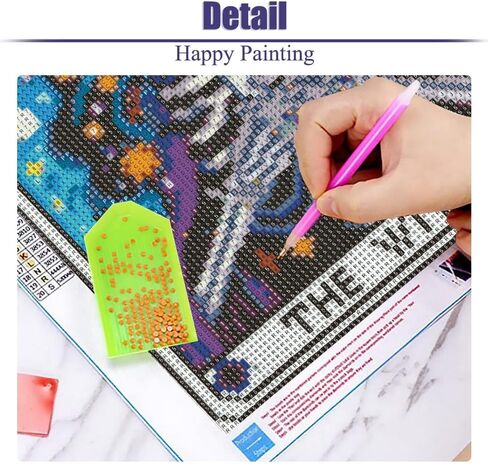 Ammklfh 4 Pack Christmas Diamond Painting Kits for Kids - Gnome Red Truck Diamond Art for Kids Ages 6-8-10-12,Easy 5D DIY Diamond Dots Big Gem Arts and Crafts Home Wall Decor Gift(6x6 inch) in Kuwait