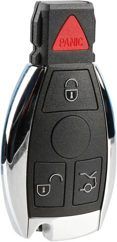 USARemote Key Fob Remote Replacement for 2009 2010 2011 2012 2013 2014 Mercedes Benz S GL ML R 4-Button Smart Prox Fobik IYZ-3312 - Professional Programming Required in Saudi Arabia