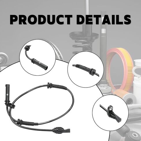 4 قطعة الجبهة الخلفية ABS عجلة السرعة الاستشعار ل BMW F20 F30 125i 320i 328i 420i 34526791223 34526884422 34526791225 34526884421 in Saudi Arabia