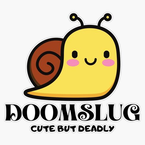 MAGNET Skyward Doomslug Magnetic Vinyl Sticker Decal Magnet 5" in Saudi Arabia