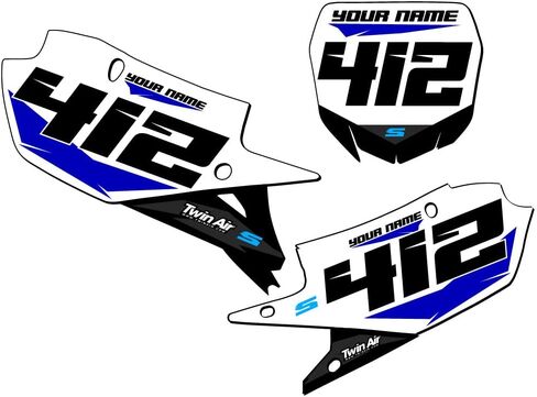 2019-2023 YZ 450 FX SG64 مجموعة لوحات أرقام MX مخصصة Senge Graphics Kit متوافقة مع Yamaha in Saudi Arabia