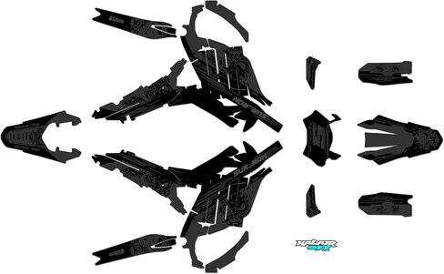 Graphics Kit for SurRon Ultra Bee (All Years) NIGHTCITY Series Red 09 Mil - Dirt bike Custom Racing Graphics Decals Stickers Kit, no-plastics in Saudi Arabia