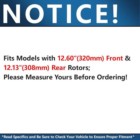 Detroit Axle - Brake Kit for Infiniti M35 M45 G35 EX35 G25 G37 QX50 Nissan 350Z 370Z Replacement 12.6" inch Front & 12.13" inch Rear Drilled & Slotted Disc Brake Rotors Ceramic Brakes Pads in Saudi Arabia