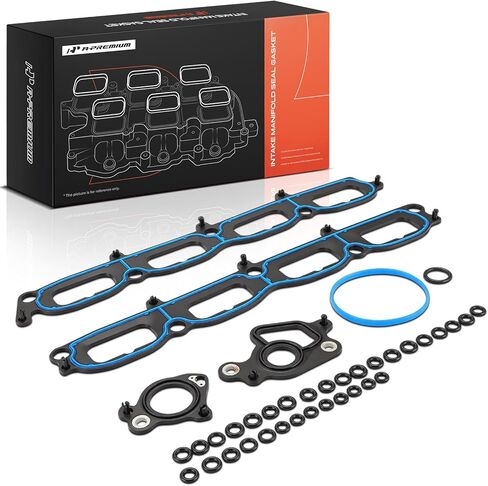 A-Premium Lower & Upper Engine Intake Manifold Gasket Set Compatible with Ford, Lincoln Car, Expedition 2005-2014, F-150 2004-2010, F-250 F-350 Super Duty 2005-2010, Mark LT, Navigator, SOHC V8 5.4L in Saudi Arabia
