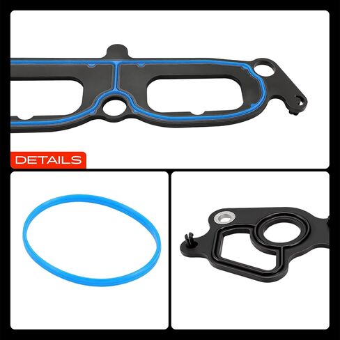 A-Premium Lower & Upper Engine Intake Manifold Gasket Set Compatible with Ford, Lincoln Car, Expedition 2005-2014, F-150 2004-2010, F-250 F-350 Super Duty 2005-2010, Mark LT, Navigator, SOHC V8 5.4L in Saudi Arabia