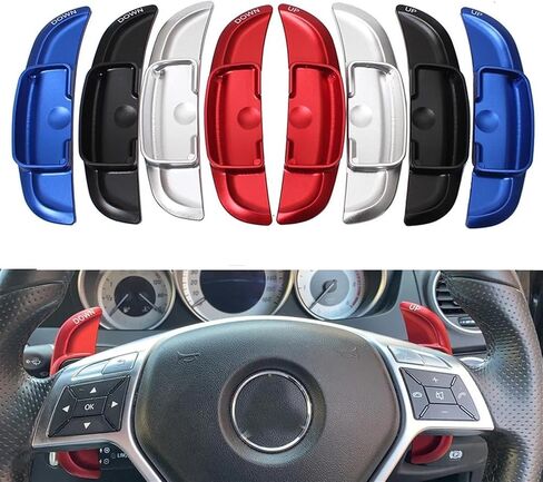 Car Shift Paddles, for Benz, for C Class W204 2011 2012 2013 Car Steering Wheel Paddle Shift Extension Shifters Steering Wheel Car Shifter Paddle in Saudi Arabia