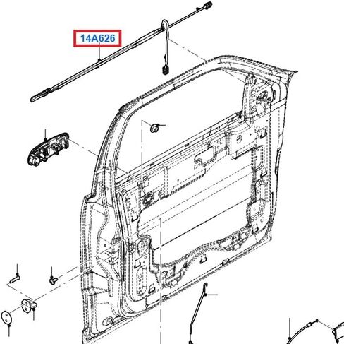 Ford 2002-2017 Expedition OEM باب السائق لوحة مفاتيح سلكية للدخول بدون مفتاح 8L1Z-14A626-A in Saudi Arabia