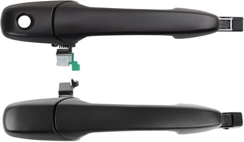 TRQ Left and Right Exterior Door Handle Set Drivers Side Compatible with 2004-2009 Mazda 3 2006-2015 5 2003-2008 6 2007-2012 CX-7 2007-2015 CX-9 2004-2008 RX-8 in Saudi Arabia
