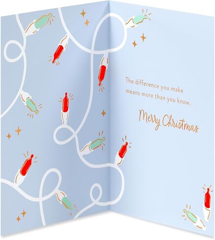 American Greetings Christmas Thank You Card for Caregiver (Thanks For Everything You Do) in Saudi Arabia