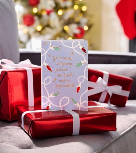 American Greetings Christmas Thank You Card for Caregiver (Thanks For Everything You Do) in Saudi Arabia