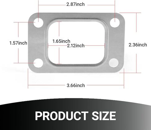 2 قطعة T2 التوربينات حشية الحافة الفولاذ المقاوم للصدأ 4 حفرة العالمي ل T25 T28 GT25 GT28 T2 غسالة الشاحن التربيني مشعب السحب حشية الحافة in Kuwait
