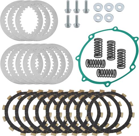 JAVIK Clutch Friction Plates Kit w/Gasket Fit for Yamaha WR250F YZ250F 2001-2013 5DH-16321-00-00 3XJ-16321-00-00 5XC-16321-00-00 5NL-16325-00-00 in Saudi Arabia