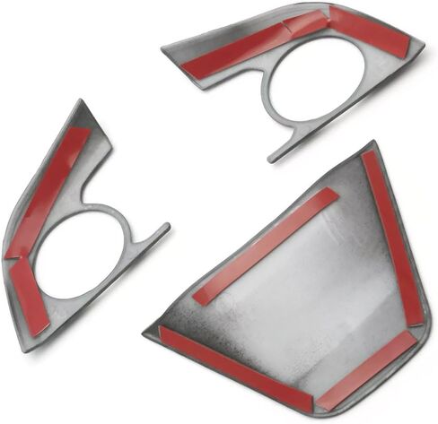 Carbon Fiber Color Steering Wheel Button Cover Sticker Interior Decoration Trim for Toyota Camry 2018-2024，for Toyota Avalon 2019-2022 Steering Wheel Frame Strip Button Panel Cover Trim in Saudi Arabia