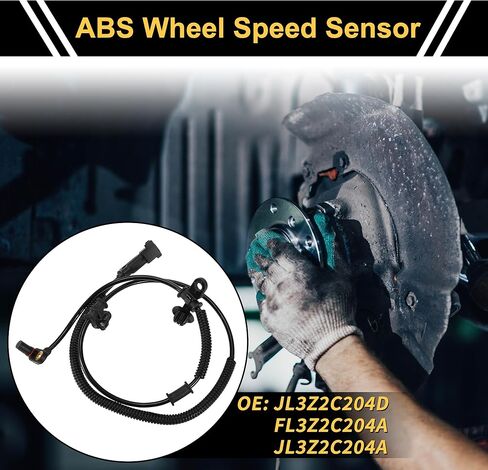 1 قطعة ABS عجلة السرعة سينور لفورد F-150 2015-2020 لفورد إكسبيديشن 2018-2020 ABS الاستشعار مكافحة قفل الكبح الجبهة اليسرى اليمنى in Saudi Arabia
