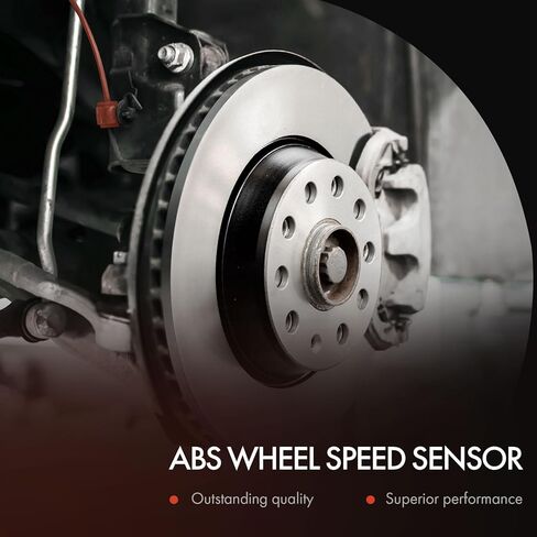 حزام أسلاك ممتاز لمستشعر سرعة العجلات الخلفية اليسرى ABS متوافق مع موديلات كيا وهيونداي - سورينتو 2011-2013، فيراكروز 2007-2012، FWD - بدون مستشعر in Saudi Arabia