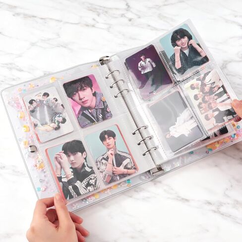 ألبوم صور Bercoor 480 جيب Instax Mini، ألبوم صور متوافق مع Fujifilm Instax Mini 11 12 9 90 70 40 26 25 أفلام الكاميرا الفورية وورق صور 2x3 بوصة (ذهبي) in Kuwait